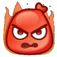 Mad Angry Sticker