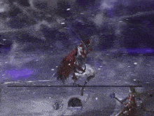 a video game screen displays the word victory in white letters