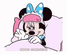 Good Morning Minnie Mouse GIF - Good Morning Minnie Mouse Wave GIFs