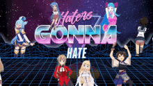 Haters Gonna Hate Anime Hater GIF - Haters Gonna Hate Anime Hater Anime GIFs