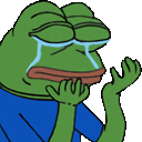 Pepe The Frog Hands Sticker - Pepe The Frog Hands Sad - Discover & Share  GIFs
