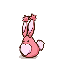 Rabbit Happy Sticker - Rabbit Happy Pink Bunny Stickers