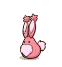 Rabbit Happy Sticker - Rabbit Happy Pink Bunny Stickers