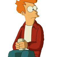Sounds About Right Philip J Fry Sticker