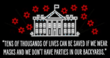 Tens Of Thousands Of Lives Can Be Saved Wear Masks And Dont Have Parties In Our Backyards GIF - Tens Of Thousands Of Lives Can Be Saved Wear Masks And Dont Have Parties In Our Backyards Crooked Media GIFs
