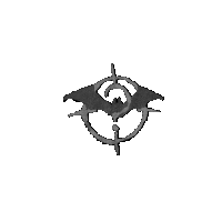 a black and white drawing of a dragon in a circle