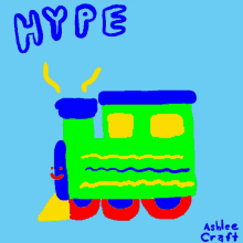 Ashlee Craft Hype Train GIF - Ashlee Craft Hype Train Hype GIFs