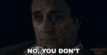 No You Dont Mr Wednesday GIF - No You Dont Mr Wednesday American Gods GIFs