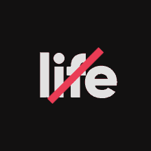 Life Text GIF