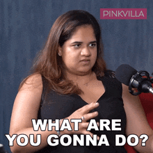 What Are You Gonna Do Aastha Khanna Bhardwaj GIF - What Are You Gonna Do Aastha Khanna Bhardwaj Pinkvilla GIFs
