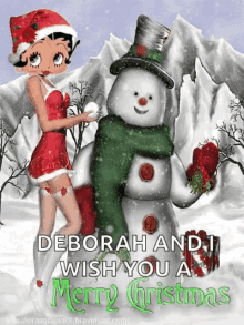 Merry Christmas Betty Boop GIF - Merry Christmas Betty Boop GIFs