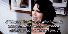 Greys Anatomy Callie Torres GIF - Greys Anatomy Callie Torres Tell You The Story Of Who I Am GIFs