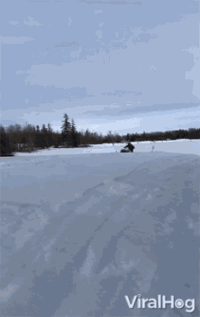 Snowmobile Fail GIF