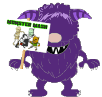 Monster Mash Gnome Sticker - Monster Mash Monster Gnome Stickers