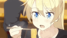 Anime Sipping GIF - Anime Sipping Noodles GIFs