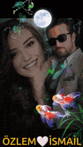 a picture of a woman and a man with the name ozlem ismail