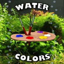 Water Colors Water Colours GIF - Water Colors Water Colours Artists Palette GIFs