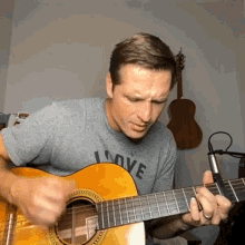 Playing Guitar Walker Hayes GIF - Playing Guitar Walker Hayes Cameo GIFs