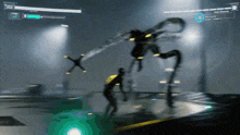 a video game is being played with the number 212 in the upper left corner