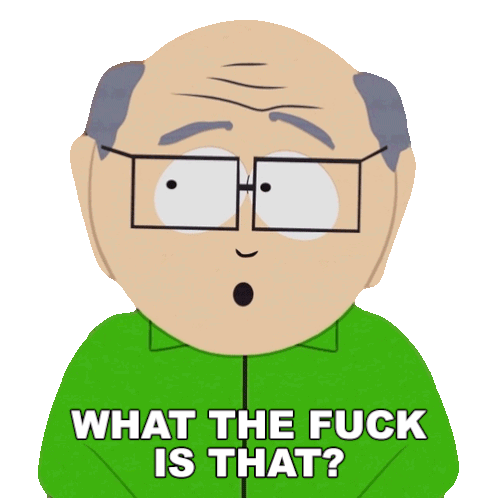 What The Fuck Is That Herbert Garrison Sticker - What The Fuck Is That Herbert Garrison South Park Deep Learning Stickers