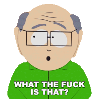 What The Fuck Is That Herbert Garrison Sticker - What The Fuck Is That Herbert Garrison South Park Deep Learning Stickers