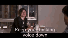Keep Your Voice Down Shut Up GIF - Keep Your Voice Down Shut Up Shut It GIFs