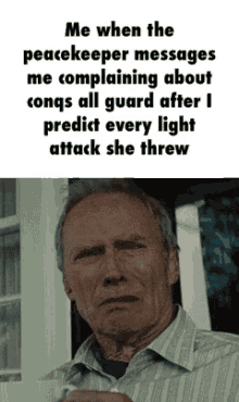 Clint Eastwood For Honor GIF - Clint Eastwood For Honor Peacekeeper GIFs