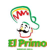 El Primo Food Truck Sticker - El Primo Food Truck Mexican Grill Stickers