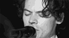 Harry Styles Handsome GIF - Harry Styles Handsome Singing GIFs