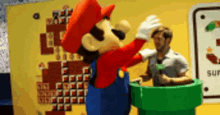 Mario Costume GIF - Mario Costume Go Away GIFs
