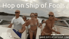 Hop On Ship Of Fools Ship GIF - Hop On Ship Of Fools Ship Of Fools Ship GIFs
