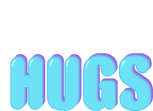 Hugs Huggings Sticker