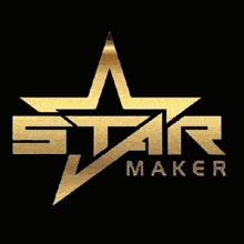 a gold circle with a microphone surrounded by stars and music notes says october we are family
