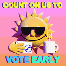 Count On Us Vote By Mail GIF - Count On Us Vote By Mail Vote Early GIFs