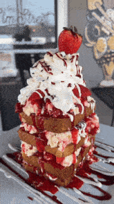 Strawberry Cheesecake French Toast French Toast GIF - Strawberry Cheesecake French Toast French Toast Breakfast GIFs