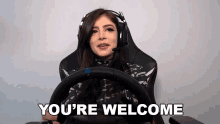 Youre Welcome Red Bull GIF - Youre Welcome Red Bull Chrissy Costanza GIFs