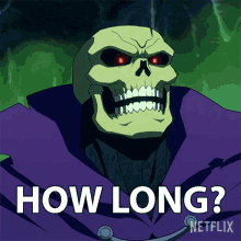 How Long Scare Glow GIF - How Long Scare Glow Masters Of The Universe Revelation GIFs