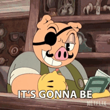 Its Gonna Be Really Expensive Porkrind GIF - Its Gonna Be Really Expensive Porkrind The Cuphead Show GIFs