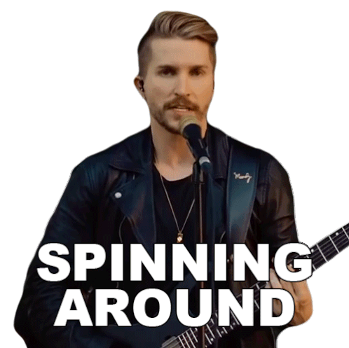 Spinning Around Cole Rolland Sticker - Spinning Around Cole Rolland Ignite Song Stickers