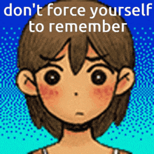 Omori Dont Force Yourself GIF - Omori Dont Force Yourself To Remember GIFs