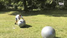 Exercise Ball This Is Happening GIF - Exercise Ball This Is Happening Slide GIFs