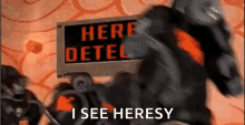 Heresy Detected GIF - Heresy Detected War Hammer GIFs