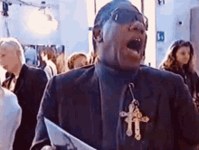 Andre Leon Talley Laughing GIF - Andre Leon Talley Laughing Yes GIFs
