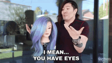 I Mean You Have Eyes Guy Tang GIF - I Mean You Have Eyes Guy Tang You Can See It GIFs