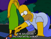 Homer Poke GIF - Homer Poke GIFs