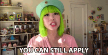 You Can Still Apply Goldie Chan GIF - You Can Still Apply Goldie Chan Goldiecylon GIFs