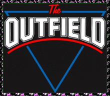 a logo for the outfield with a triangle in the background