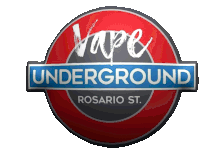 Vape Underground Rosario St Sticker - Vape Underground Rosario St Logo Stickers