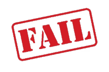 fail fault mistake animated text