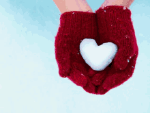 Happy Valentines Day Heart GIF - Happy Valentines Day Heart Snow GIFs